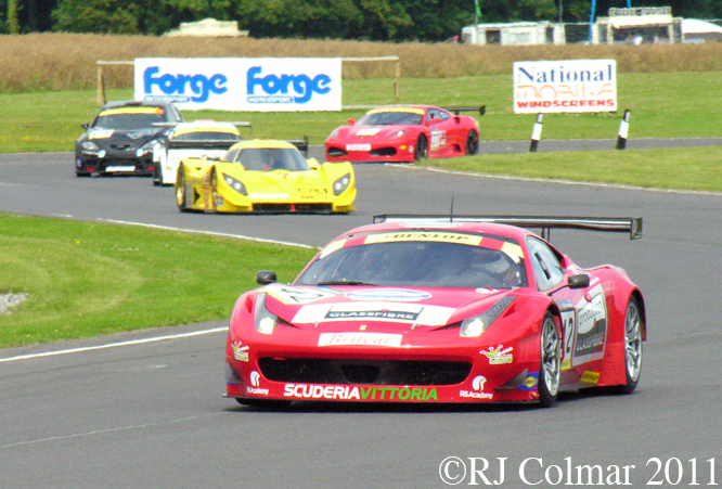 Ferrari 458, Britcar, Castle Combe