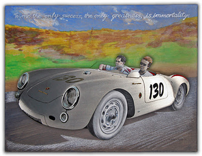 Porsche 550 Spyder, Paul Chenard