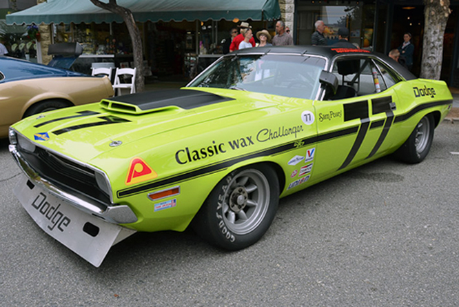 Classic Wax Dodge Challenger, Carmel by the Sea Concours d'Elegance