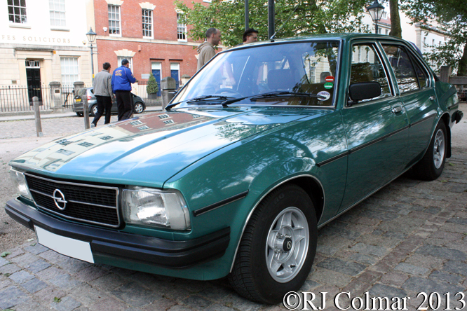 Opel Ascona DL, Avenue Drivers Club, Queen Square, Bristol