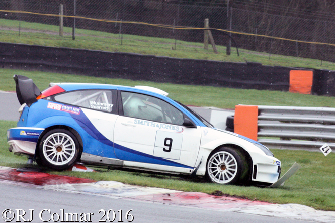 Ford Focus 05 WRC, Nigel Mummery, Fiona Scarrett, MGJ Engineering Winter Stages Rally, Brands Hatch